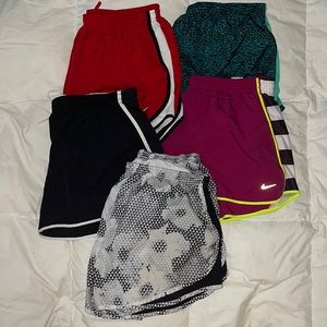 Nike running shorts bundle. All size xl.